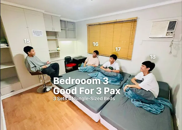 Letstay At Delsa 402 3-br 120-sqm Apartment Manila